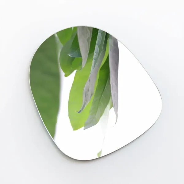 Customized Cosmetic Silver Aluminium High Reflective Mirror Glass 2mm & 3mm Round Square Etc