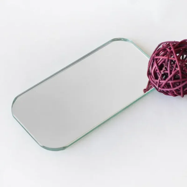 Customized Cosmetic Silver Aluminium High Reflective Mirror Glass 2mm & 3mm Round Square Etc