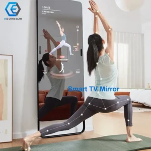 43-Inch Smart Fitness Mirror – Android Touch Screen Wall Display for Gym & Home